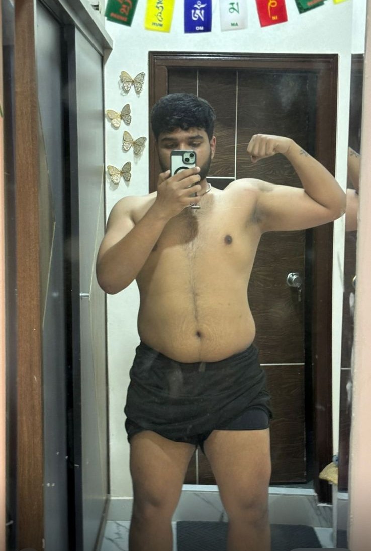 Saketh before transformation